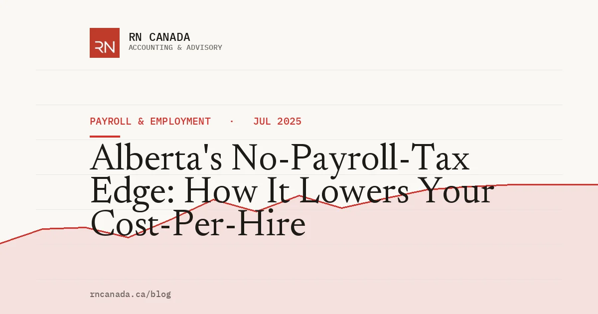 Alberta's No-Payroll-Tax Edge: How It Lowers Your Cost-Per-Hire
