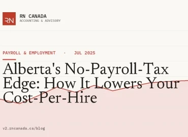 Alberta's No-Payroll-Tax Edge: How It Lowers Your Cost-Per-Hire