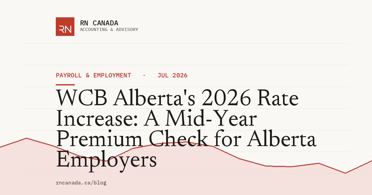 WCB Alberta's 2026 Rate Increase: A Mid-Year Premium Check for Alberta Employers