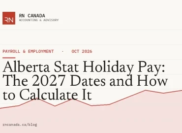 Alberta Stat Holiday Pay: The 2027 Dates and How to Calculate It