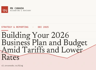 Building Your 2026 Business Plan and Budget Amid Tariffs and Lower Rates