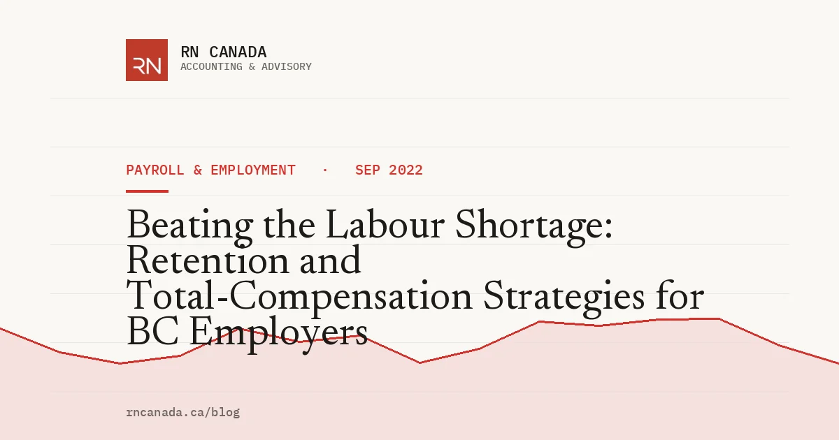 Beating the Labour Shortage: Retention and Total-Compensation Strategies for BC Employers