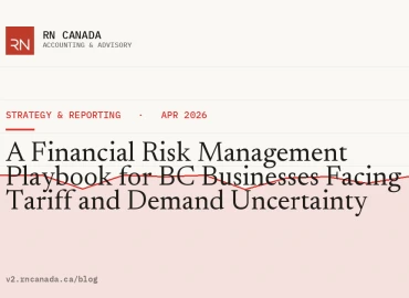 A Financial Risk Management Playbook for BC Businesses Facing Tariff and Demand Uncertainty