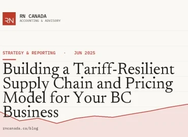 Building a Tariff-Resilient Supply Chain and Pricing Model for Your BC Business