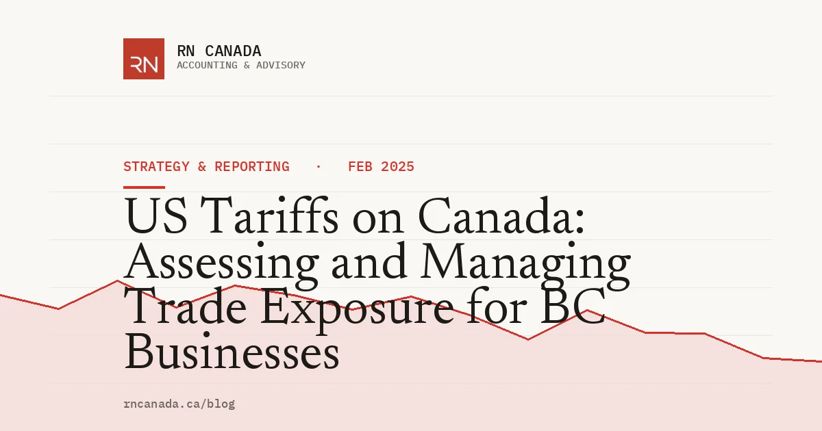 US Tariffs on Canada: Assessing and Managing Trade Exposure for BC Businesses