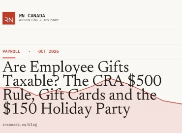 Are Employee Gifts Taxable? The CRA $500 Rule, Gift Cards and the $150 Holiday Party