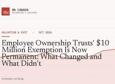 Employee Ownership Trusts' $10 Million Exemption Is Now Permanent: What Changed and What Didn't