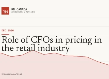 Role of CFOs in pricing in the retail industry